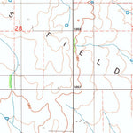 United States Geological Survey Elk City SE, OK (1987, 24000-Scale) digital map