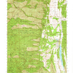 United States Geological Survey Elk Creek, CA (1957, 62500-Scale) digital map