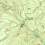 United States Geological Survey Elk Creek Falls, ID (1994, 24000-Scale) digital map