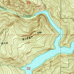 United States Geological Survey Elk Creek Falls, ID (1994, 24000-Scale) digital map