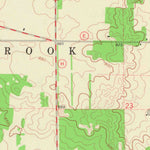 United States Geological Survey Elk Creek Lake, WI (1972, 24000-Scale) digital map