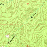 United States Geological Survey Elk Creek, MT (1966, 24000-Scale) digital map