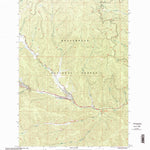 United States Geological Survey Elk Creek, MT (1997, 24000-Scale) digital map