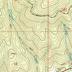 United States Geological Survey Elk Creek, MT (1997, 24000-Scale) digital map