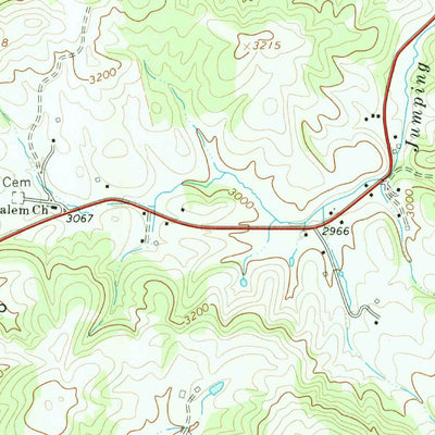 United States Geological Survey Elk Creek, VA (1967, 24000-Scale) digital map