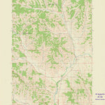 United States Geological Survey Elk Creek, WI (1973, 24000-Scale) digital map