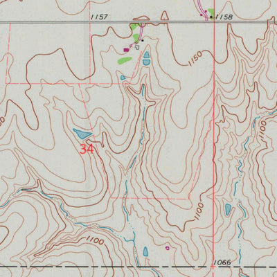 United States Geological Survey Elk Falls, KS (1962, 24000-Scale) digital map