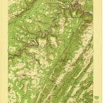 United States Geological Survey Elk Garden, WV-MD (1922, 62500-Scale) digital map