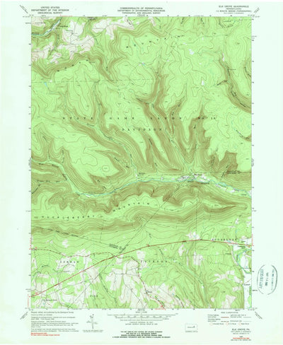 United States Geological Survey Elk Grove, PA (1969, 24000-Scale) digital map