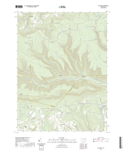 United States Geological Survey Elk Grove, PA (2023, 24000-Scale) digital map