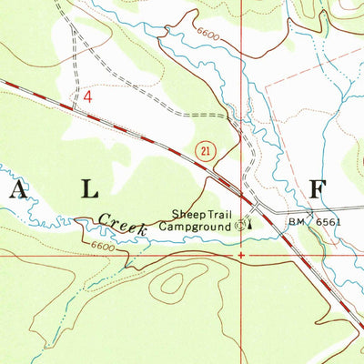 United States Geological Survey Elk Meadow, ID (1972, 24000-Scale) digital map