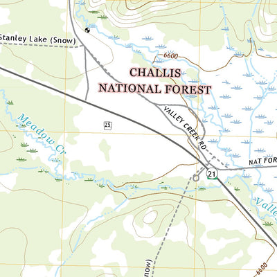 United States Geological Survey Elk Meadow, ID (2020, 24000-Scale) digital map