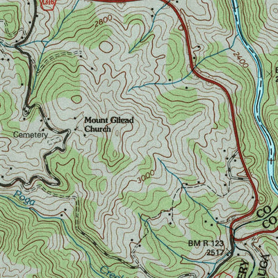 United States Geological Survey Elk Mills, TN-NC (1994, 24000-Scale) digital map