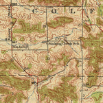 United States Geological Survey Elk Mound, WI (1936, 62500-Scale) digital map