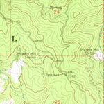 United States Geological Survey Elk Mountain, CA (1967, 24000-Scale) digital map