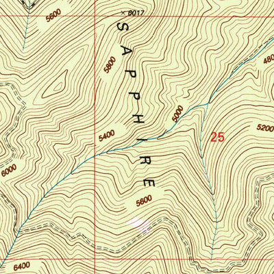 United States Geological Survey Elk Mountain, MT (1999, 24000-Scale) digital map