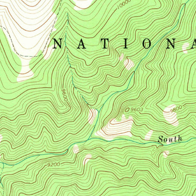 United States Geological Survey Elk Mountain, NM (1963, 24000-Scale) digital map