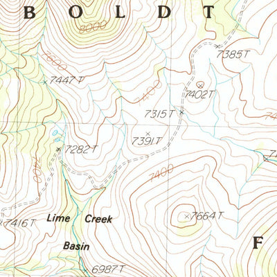United States Geological Survey Elk Mountain, NV-ID (1986, 24000-Scale) digital map