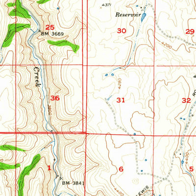 United States Geological Survey Elk Mountain, OR (1957, 62500-Scale) digital map