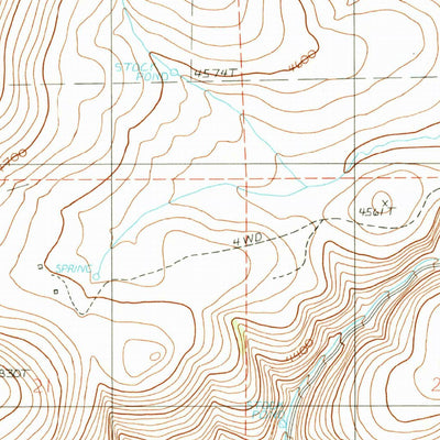 United States Geological Survey Elk Mountain, OR (1990, 24000-Scale) digital map