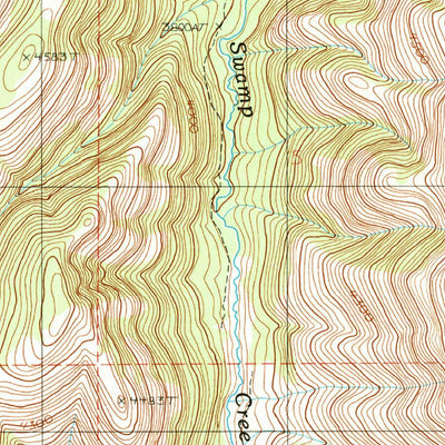 United States Geological Survey Elk Mountain, OR (1990, 24000-Scale) digital map