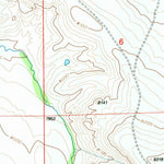 United States Geological Survey Elk Mountain SW, WY (1992, 24000-Scale) digital map