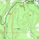 United States Geological Survey Elk Mountain SW, WY (1992, 24000-Scale) digital map