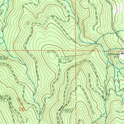 United States Geological Survey Elk Mountain, WA (1983, 24000-Scale) digital map
