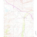 United States Geological Survey Elk Mountain, WY (1955, 24000-Scale) digital map