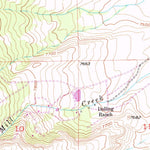 United States Geological Survey Elk Mountain, WY (1955, 24000-Scale) digital map