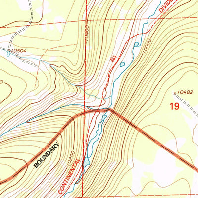 United States Geological Survey Elk Park, CO (2001, 24000-Scale) digital map