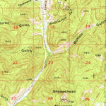 United States Geological Survey Elk Park, MT (1954, 62500-Scale) digital map