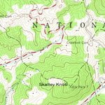United States Geological Survey Elk Park, NC-TN (1960, 24000-Scale) digital map