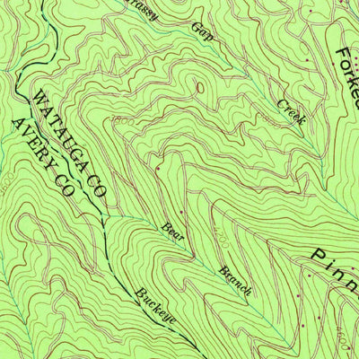United States Geological Survey Elk Park, NC-TN (1960, 24000-Scale) digital map