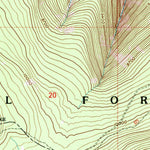United States Geological Survey Elk Park, UT (1996, 24000-Scale) digital map