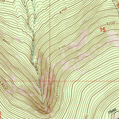 United States Geological Survey Elk Park, UT (1996, 24000-Scale) digital map