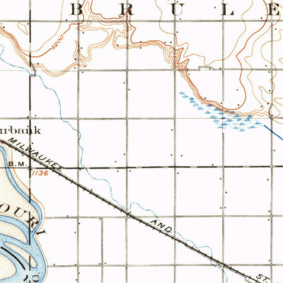 United States Geological Survey Elk Point, SD-NE-IA (1898, 125000-Scale) digital map
