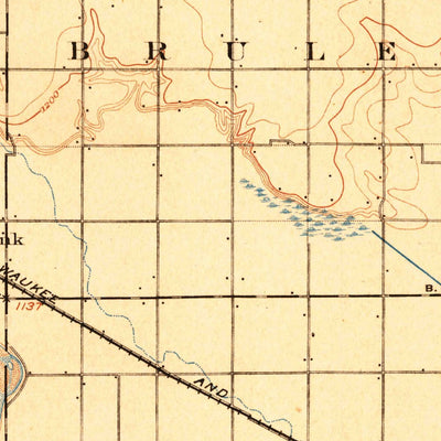 United States Geological Survey Elk Point, SD-NE-IA (1901, 125000-Scale) digital map