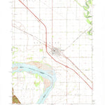 United States Geological Survey Elk Point, SD-NE-IA (1963, 24000-Scale) digital map