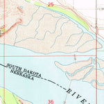 United States Geological Survey Elk Point, SD-NE-IA (1963, 24000-Scale) digital map