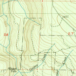 United States Geological Survey Elk Prairie, OR (1985, 24000-Scale) digital map