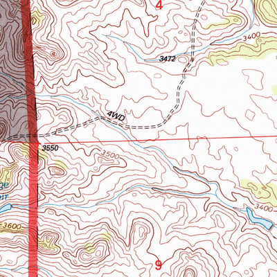 United States Geological Survey Elk Ridge, MT (1995, 24000-Scale) digital map