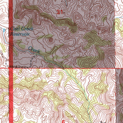 United States Geological Survey Elk Ridge, MT (1995, 24000-Scale) digital map