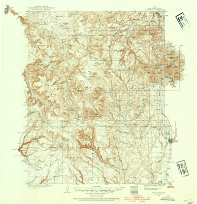 United States Geological Survey Elk Ridge, UT (1935, 125000-Scale) digital map