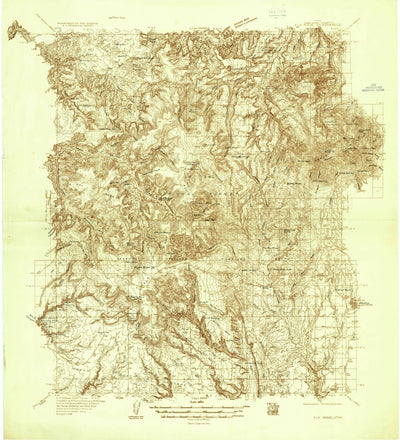 United States Geological Survey Elk Ridge, UT (1935, 96000-Scale) digital map