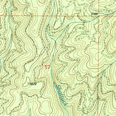 United States Geological Survey Elk River, ID (1994, 24000-Scale) digital map
