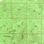 United States Geological Survey Elk Rock, WA (1953, 62500-Scale) digital map
