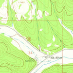 United States Geological Survey Elk-Silver, NM (1963, 24000-Scale) digital map