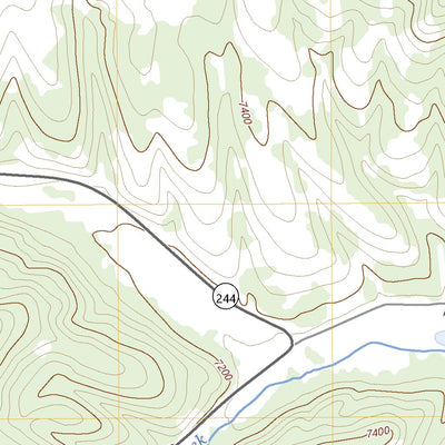 United States Geological Survey Elk-Silver, NM (2023, 24000-Scale) digital map