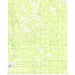 United States Geological Survey Elk Spring, CA (1986, 24000-Scale) digital map